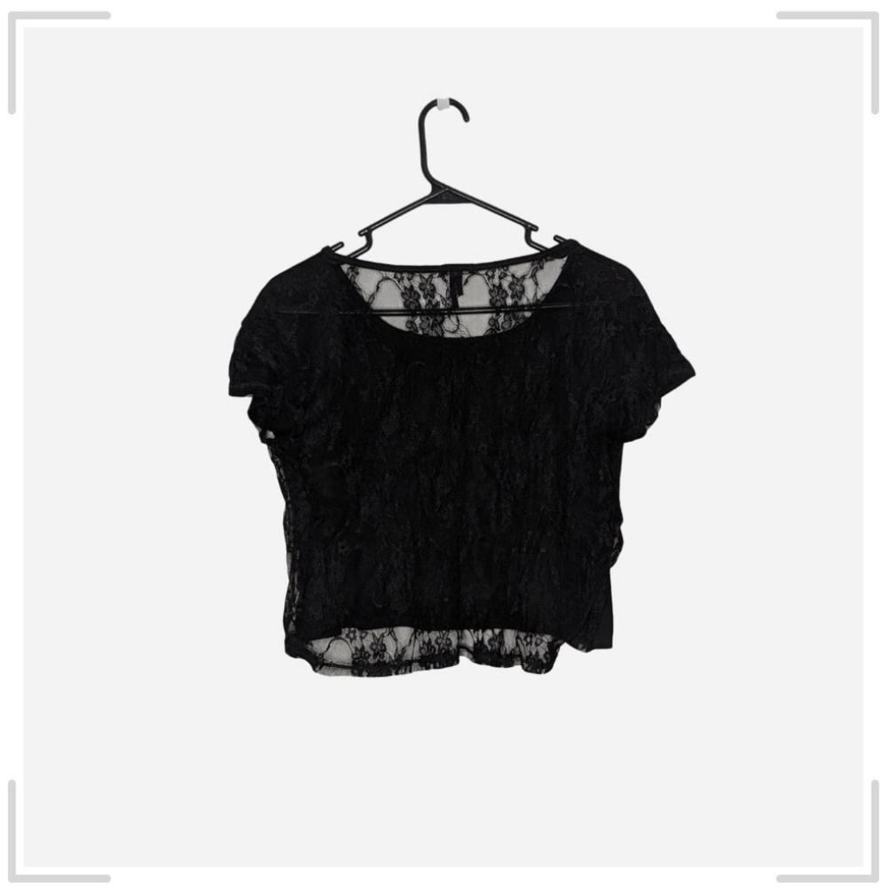 Lace Back Top - Picture 2 of 4